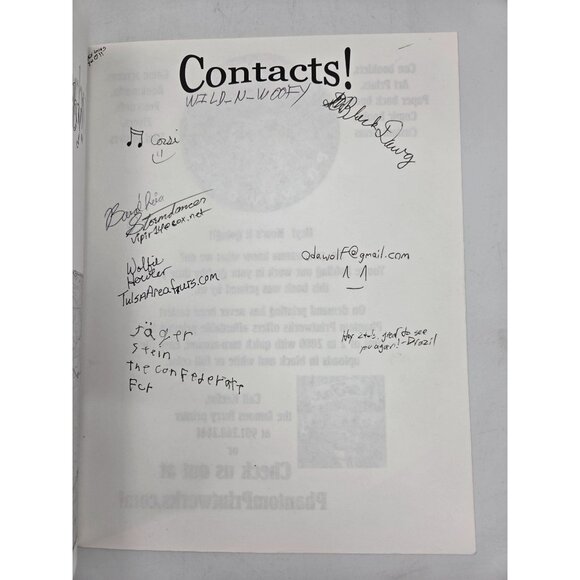 Wild Nights 2010 Furry Con Cover Sarah "Myenia" Ruddy Program Autographs - Picture 8 of 10